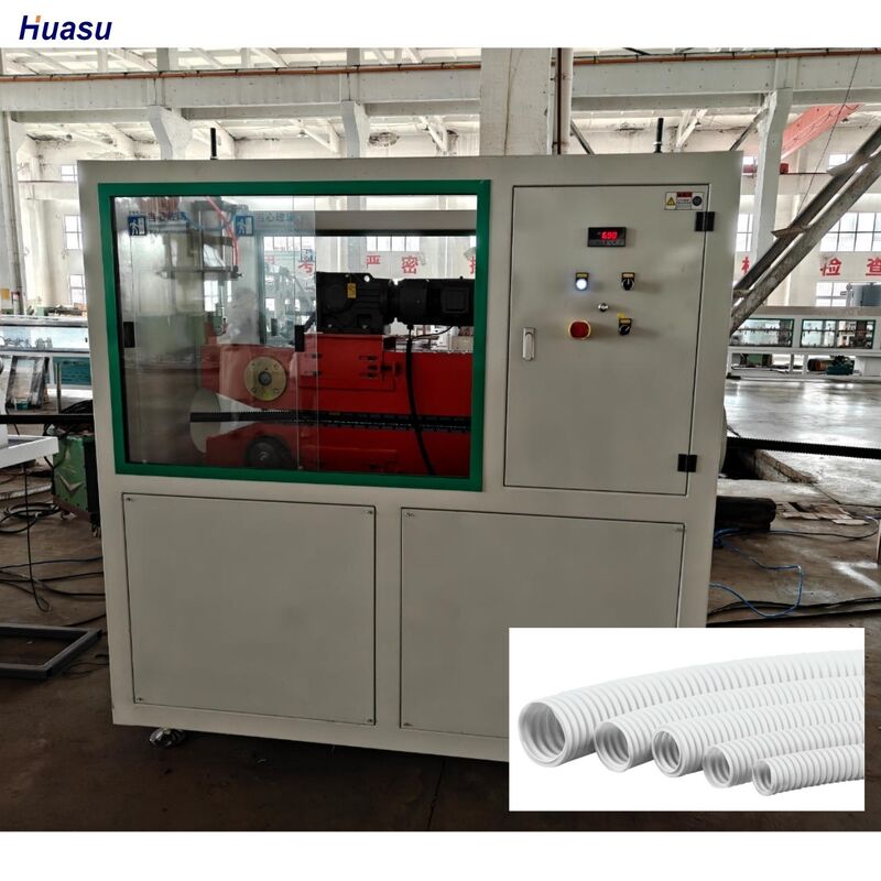 Водяное охлаждение Одностенная стружная труба экструзионная линия с одним питанием и 1 набор стружников, обеспечивающих стабильный производственный процесс