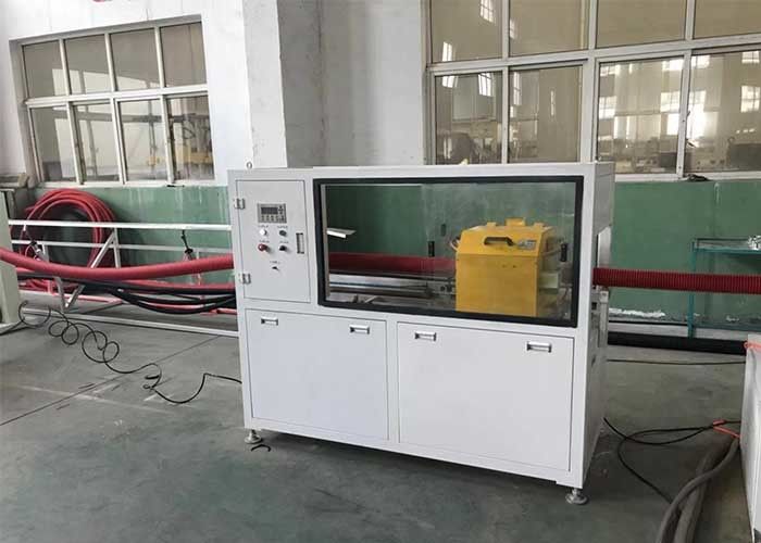 Труба из волнистого листового металла PE DWC PP делая воздушным охлаждением машины пластиковую машину штрангпресса трубы