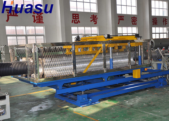 Стена машины штранг-прессования трубы из волнистого листового металла эластичного пластика PVC PE одностеночная двойная