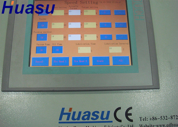 Производственная линия экструзии труб машины трубы из волнистого листового металла стены PE/PP/PVC одиночная двойная