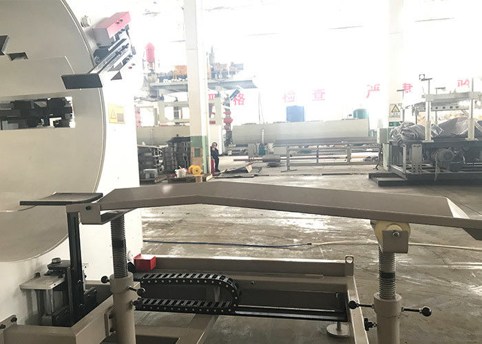 Труба из волнистого листового металла стены 2 штрангпрессов двойная делая машину штранг-прессования трубы Dwc машины