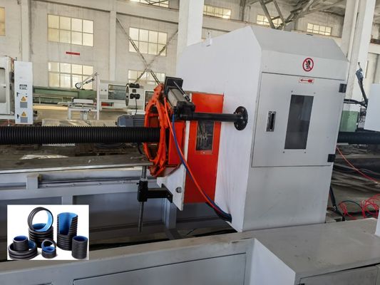 Double Wall Corrugated Pipe Extrusion Line 63mm with Auto Feeding