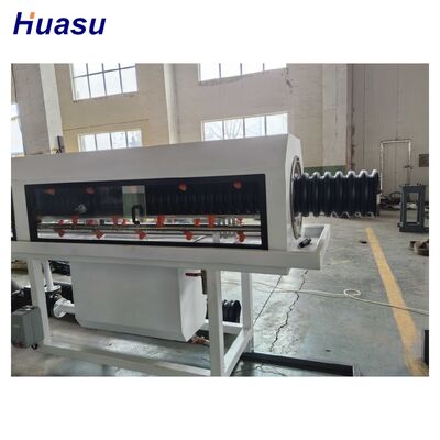 High Speed HDPE Pipe Extrusion Line with 100-2000kg/h Output and Siemens PLC Control for Corrugated Pipe Production