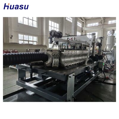 HDPE Pipe Extrusion Line with 32mm - 1600mm Pipe Diameter Air Cooling Water Cooling and Siemens PLC Control