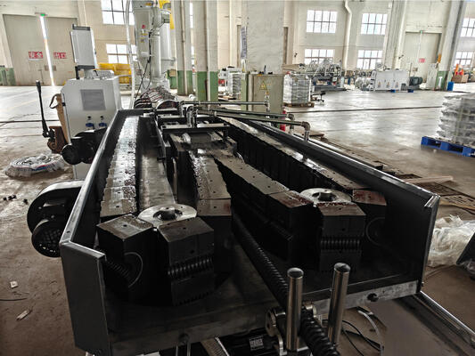 Full Automatic Siemens Motor Single Wall Corrugated Pipe Extrusion Line with 110mm Max Pipe Size