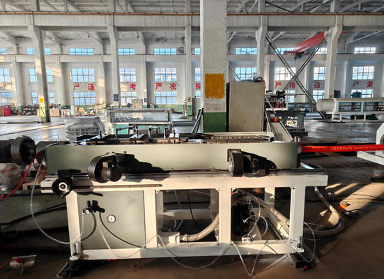 Siemens Electrical Parts Double Wall Corrugated Pipe Extrusion Line with Absolutely High Output and Single-screw Design
