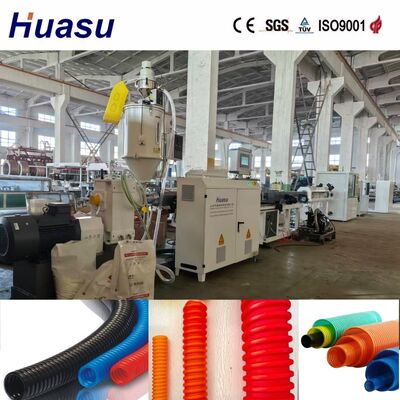 Full Automatic Single Wall Corrugated Pipe Extrusion Line with 32mm-1600mm Pipe Diameter and 60-2000kg/h Output