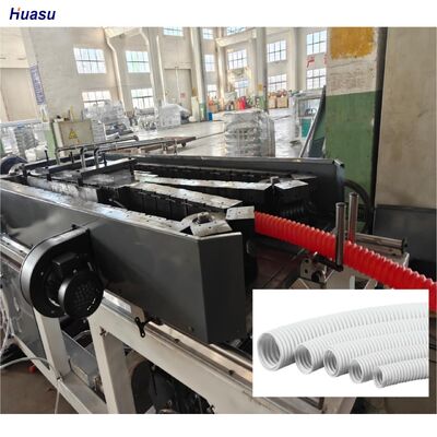 Extruding Machine Corrugated pipe production line featuring Single-screw design for extrusion control and pipe structural integrity