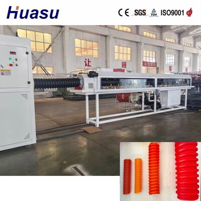 Manufacturing Single Wall Spiral Corrugated Pipe Spiral Pipe Making Machine for HDPE PE PP PVC MPP Material Processing