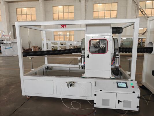 High Quality Double Wall Corrugated Pipe Extrusion Line Computerized Helical Gear Mechanism for Pipe Production Workflow