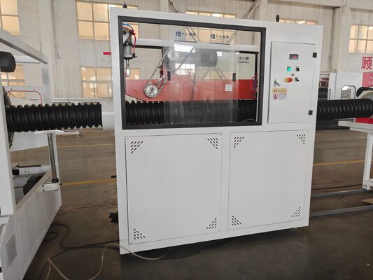 High Speed Double Wall Corrugated Pipe Production Line Plastic Processed PP PE Integrated Extrusion and Forming Equipment