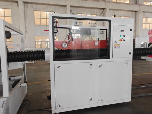 High Quality Double Wall Corrugated Pipe Production Line for PVC PE MPP PA HDPE Pipe Material Manufacturing Solution